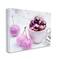 Stupell Industries Glimmering Pink Christmas Ornaments Canvas Wall Art